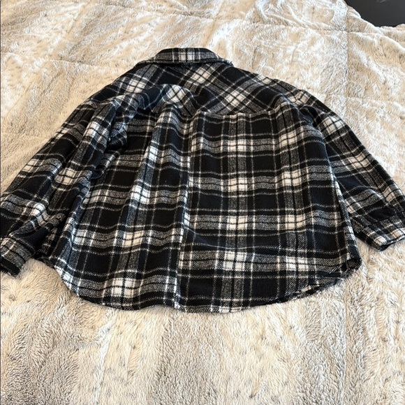 Fashion Nova vintage inspired Black and White Plaid Jacket - Picture 2 of 2